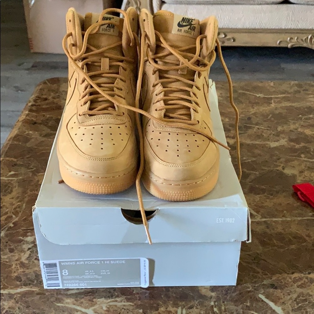 Air Force 1 Hi SUEDE 7Y fits WMNS 8.5